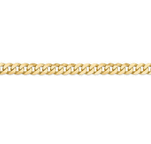 Load image into Gallery viewer, 10K Yellow Gold Cuban Link Chain - Unisex Curb Long Necklace - 2022 Style Jewelry Gift - Cuban Coker Chain - Women Men Elegant Everyday Set
