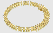Load image into Gallery viewer, Ball Beads 10k Yellow Gold Chain - Classic Necklace 14&quot; 16&quot; 18&quot; 20&quot; 22&quot; 24&quot; Inches - Men Ladies Genuine Jewelry Set - Italian New Design
