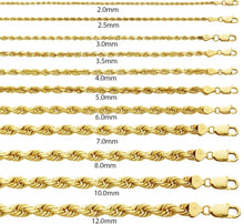 Load image into Gallery viewer, Solid 14k Yellow Gold Wrap Bracelet - Unisex Handmade String Rope Bracelet - Men Women Dainty Beach Chain
