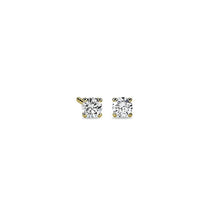 Load image into Gallery viewer, 0.30 Ct Diamond Stud Earring Round Diamond Earrings 14k Yellow Gold 14K White Gold 14K Rose gold
