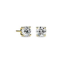Load image into Gallery viewer, 1.50 Ct Diamond Stud Earring Round Diamond Earrings 14k Yellow Gold 14K White Gold 14K Rose gold
