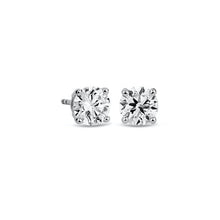 Load image into Gallery viewer, 2.00 Ct Diamond Stud Earring Round Diamond Earrings 14k Yellow Gold 14K White Gold 14K Rose gold
