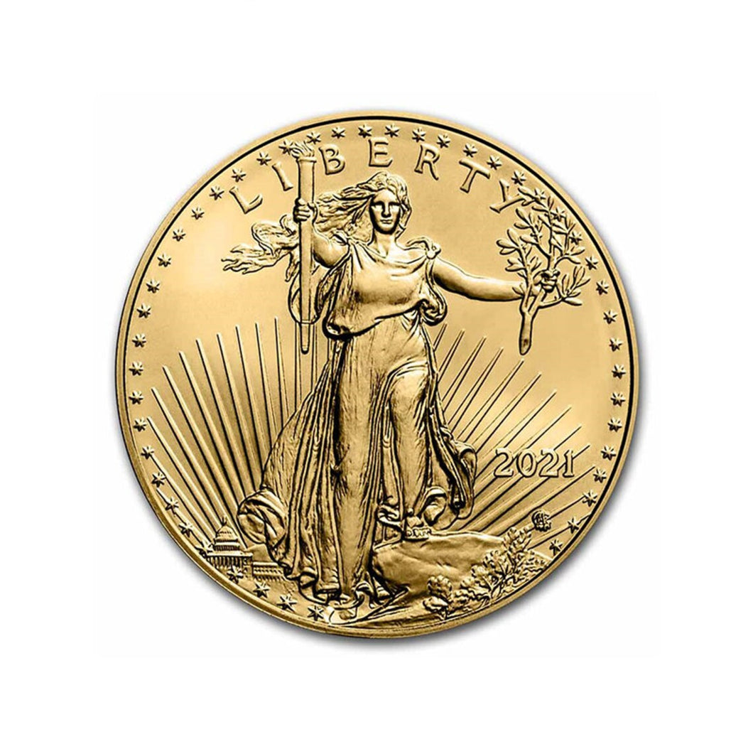 1/10 to 1 Oz American Gold Eagle Coin - Random Year