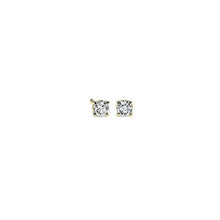 Load image into Gallery viewer, 0.20 Ct Diamond Stud Earring Round Diamond Earrings 14k Yellow Gold 14K White Gold 14K Rose gold
