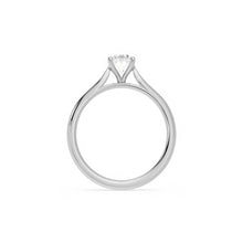 Load image into Gallery viewer, Oval Diamond Engagement Ring, 0.25-1.00 CTTW Oval Diamond Ring, Dainty White Gold Engagement Ring
