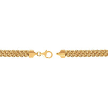 Load image into Gallery viewer, 14k Yellow Gold Triple Row Rope Chain Necklace - Triple Rope Chain - 14k Yellow Gold Rope Chain Necklace - Three Row Rope Chain Necklace
