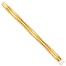 Load image into Gallery viewer, Rolex 14K Yellow Gold Bracelet - Rolex Link Style Chain - Premium Gold Chain Band -Elegant President Men Band - 2022 New Year Jewelry

