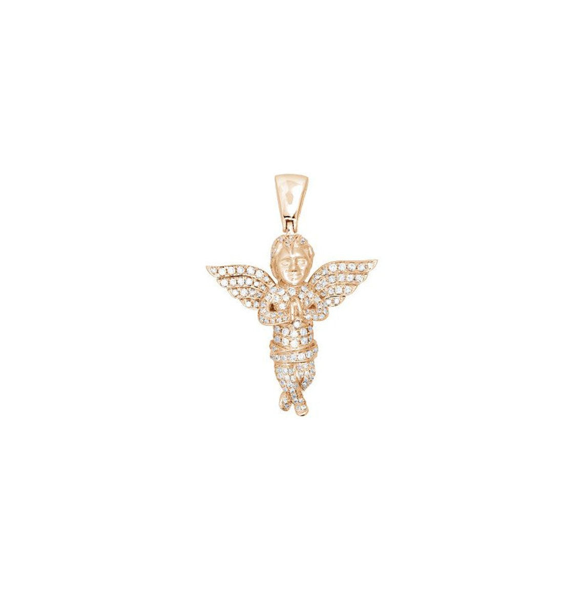 Gold Guardian Angel Necklace – SpicyIce