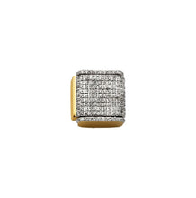 Load image into Gallery viewer, 0.80CTTW Yellow Gold 16MM Diamond Box Clasp Lock Miami Cuban Chain - 16MM Bracelet and Chain Diamond Box Lock - Diamond Box Lock
